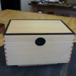 Huon Pine and Ebony Box