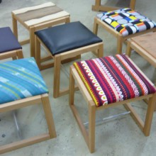 Winter School @ Sturt Student Stools and Tables