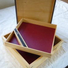 Huon pine jewellery box by Merran