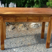 Hall table/desk in local blackwood by Michael