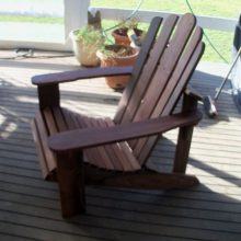 Adirondack Chair by Deb