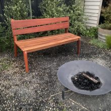 Outdoor Bench by Emily