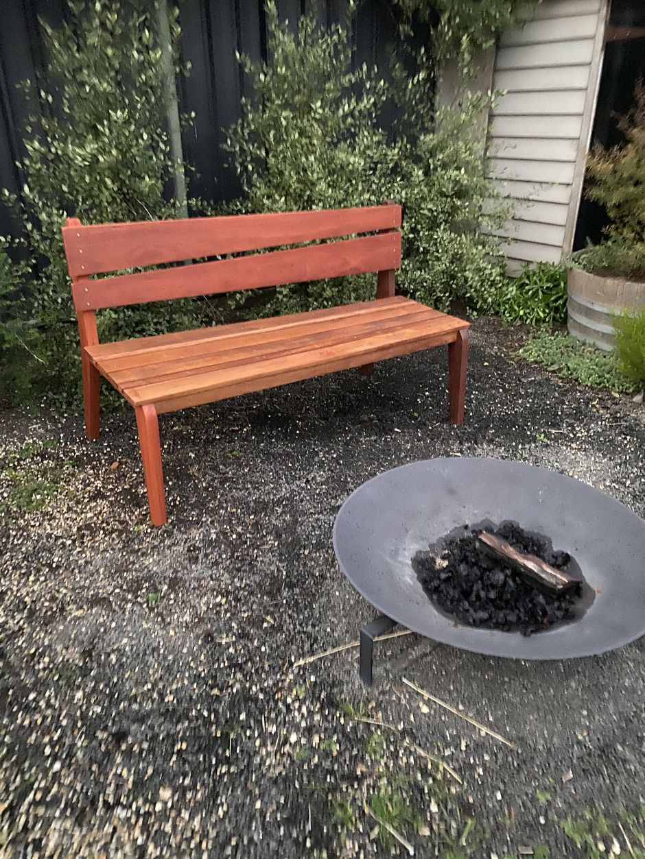 Outdoor Bench by Emily