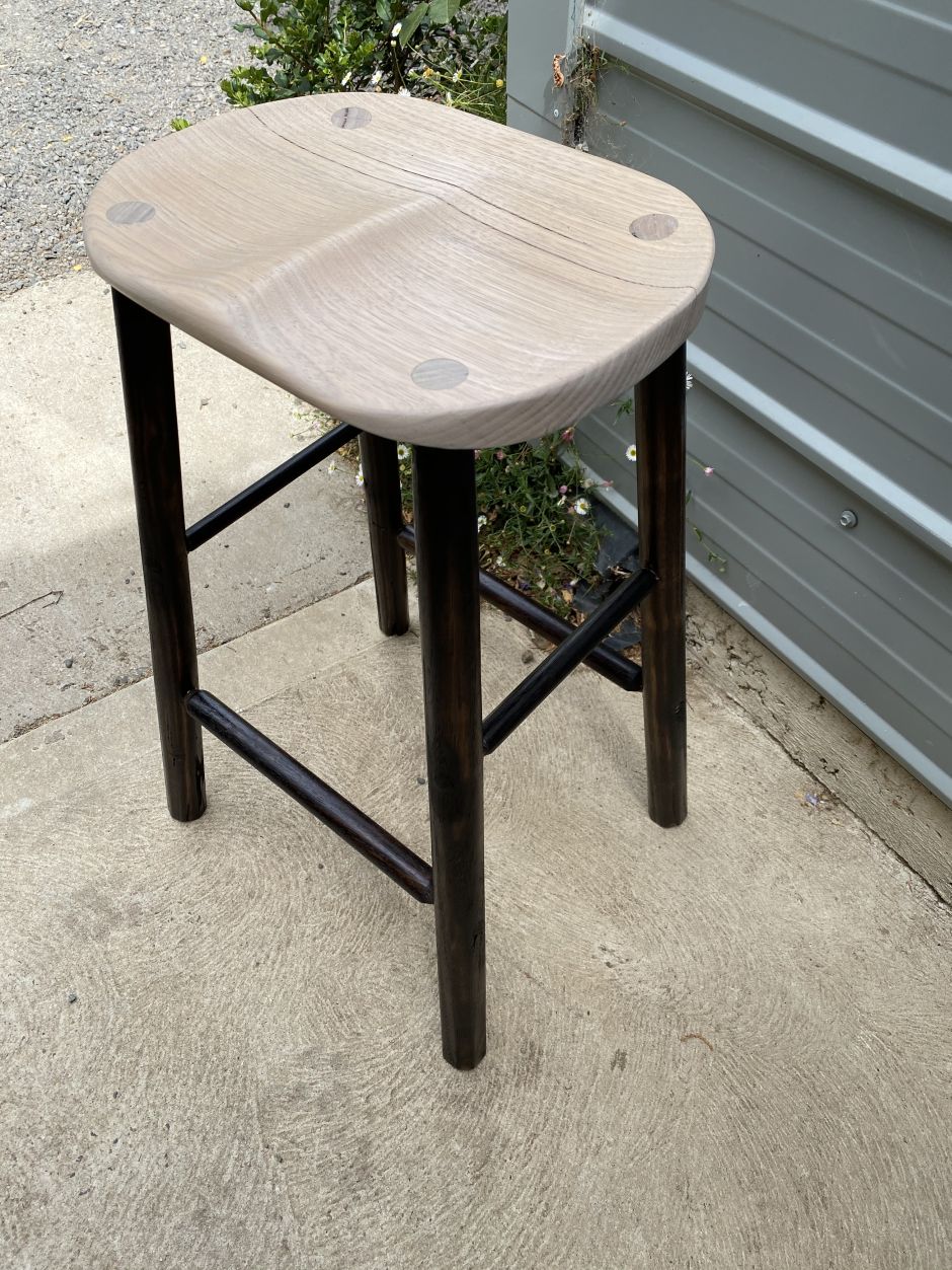 ash kitchen stool 1