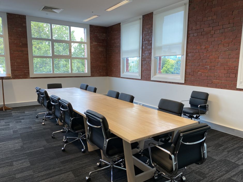 custom built boardroom table