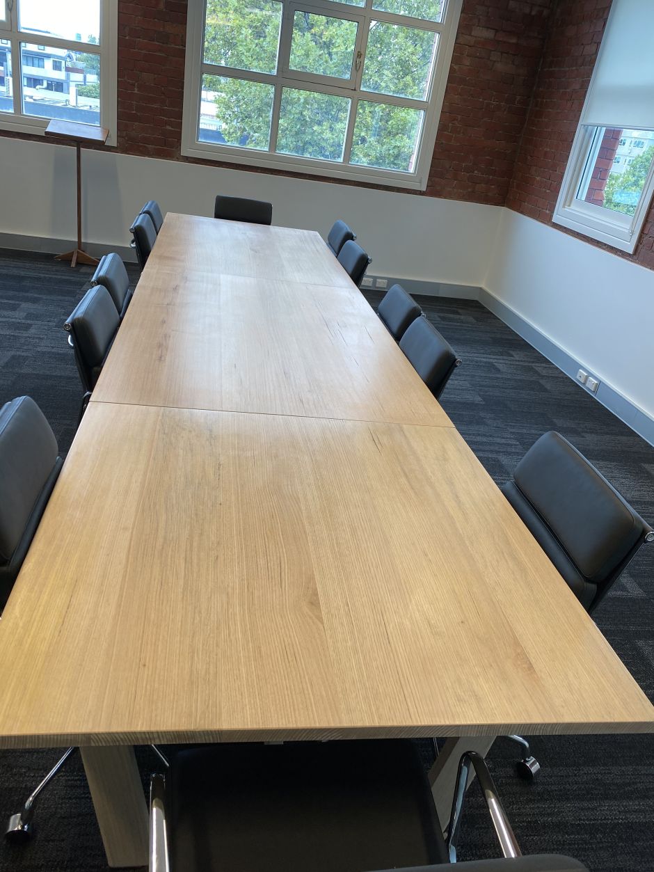 boardroom table custom built