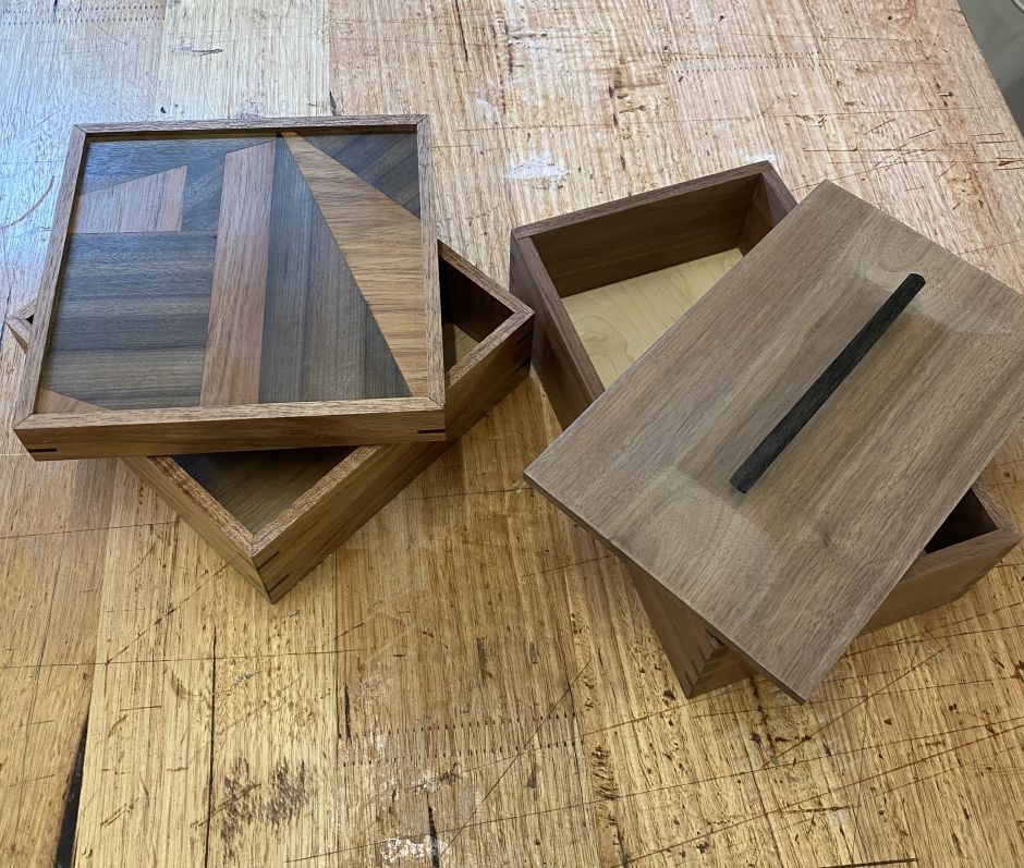 walnut box by evie