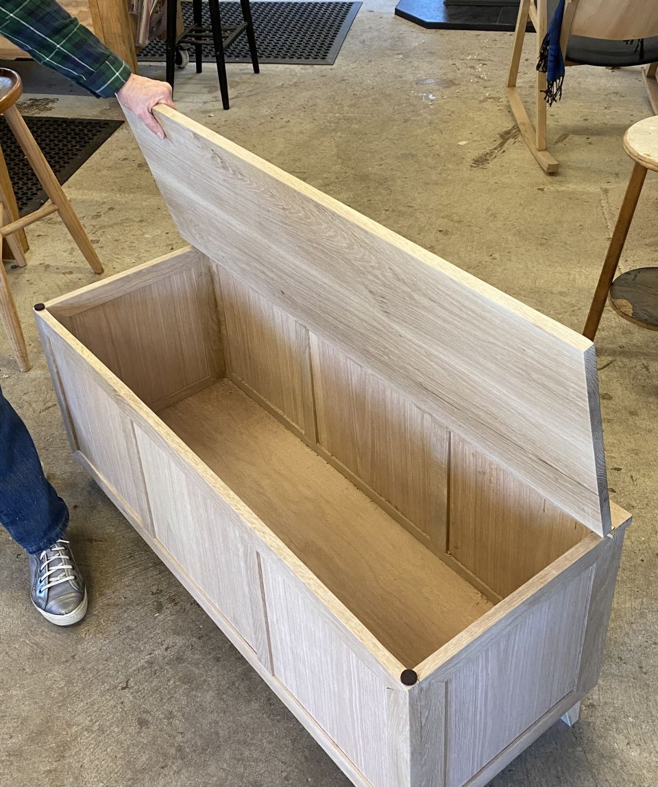 oak chest by deb