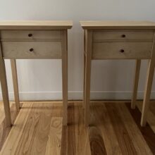 Rock Maple Bard Side Tables