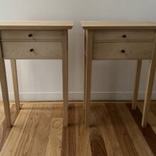 Rock Maple Bard Side Tables