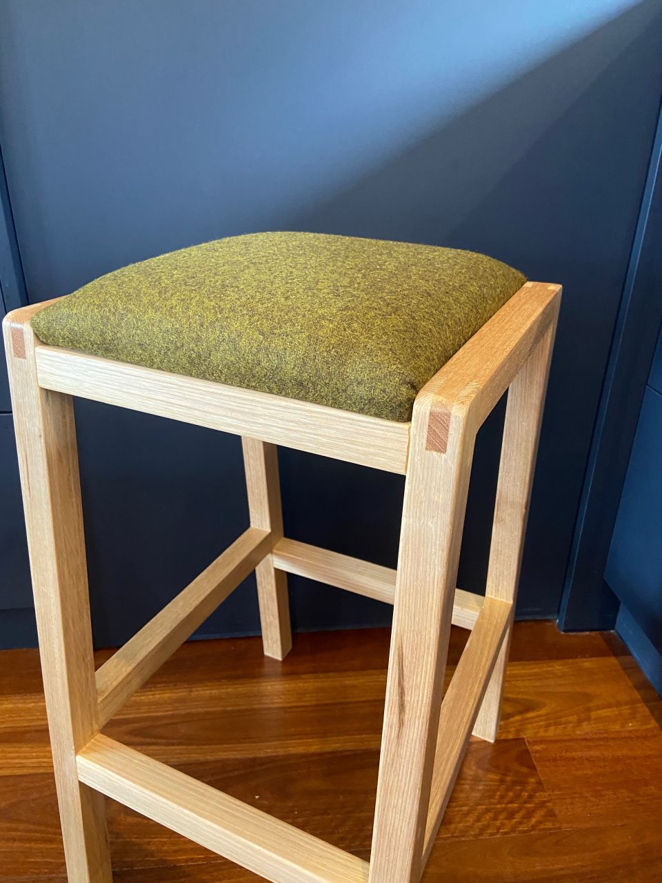 upholstered stools by wendy